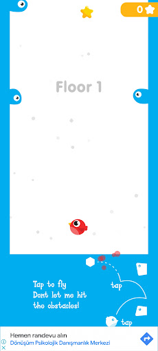 Android application JumpyBird screenshort