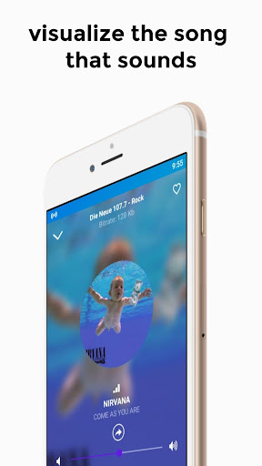 Android application radio plus mauritius live screenshort