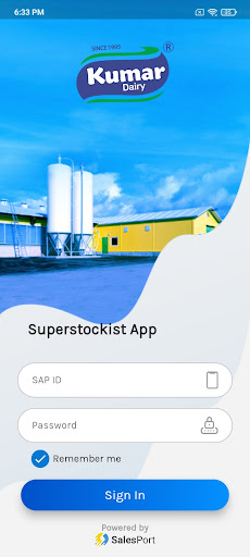 Android application Kumar Superstockist screenshort