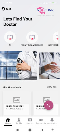 Neo Clinic Screen 2