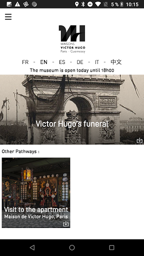 At Home with Victor Hugo Screen 2