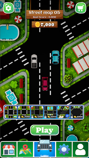 Android application Speedy Street : Dodge & Dash screenshort