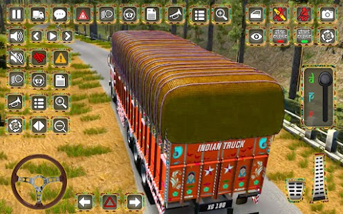 Indian Truck Offroad Cargo 3D Screenshot