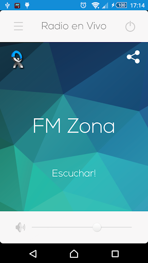Android application Fm Zona 101.7 screenshort