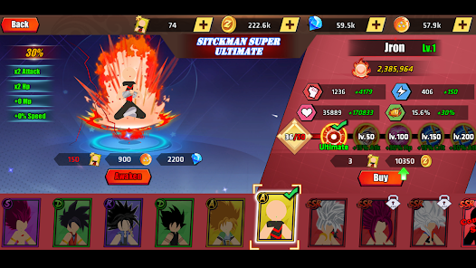 Screenshot 7 Stick Super Ultimate Warrior android