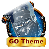White bears Keyboard Layout icon