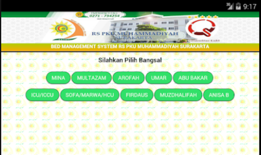 E-Bed Management RS PKU Solo