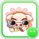 Stickey Flower Pig icon