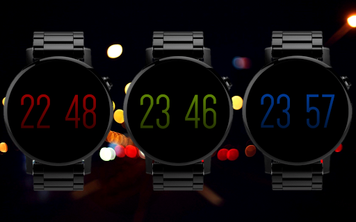 Gradient Watch Face Screen 3