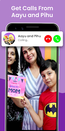 Aayu and Pihu fake Call & Chatのおすすめ画像3