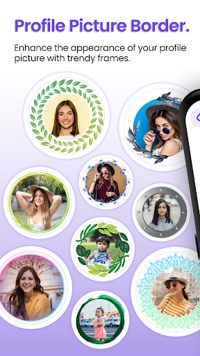 Android application Profile Picture Border Maker screenshort