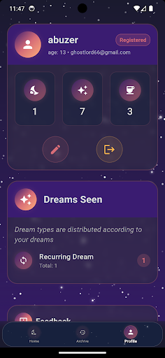 Dreamora: Dream  & Tarot Screenshot 2 - AppWisp.com