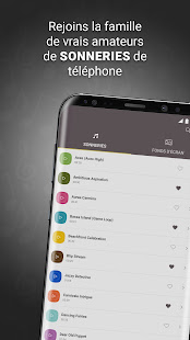 Aperçu de l'application
