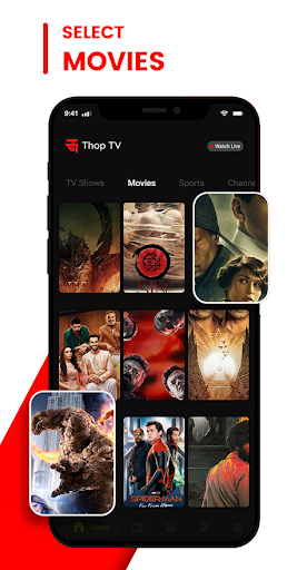 THOP TV - Live Cricket TV , Movies Free Guide