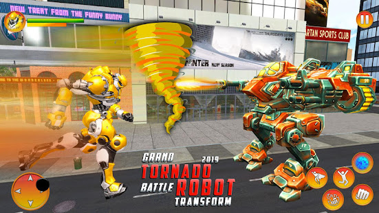 US Robot Car Transform 3D : Grand Tornado Robot 1.0 APK + Mod (Unlimited money / No Ads) for Android
