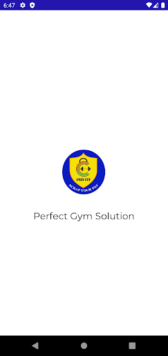 Android application Stay Fit Gym screenshort
