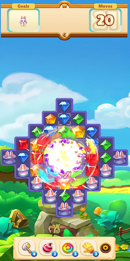 Android application Jewels Classic - Match 3 Game screenshort