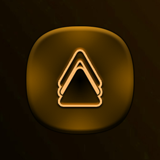 Golden Brown Silhouette Icons logo