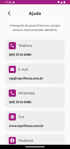 VIP Vilhena Screen 2