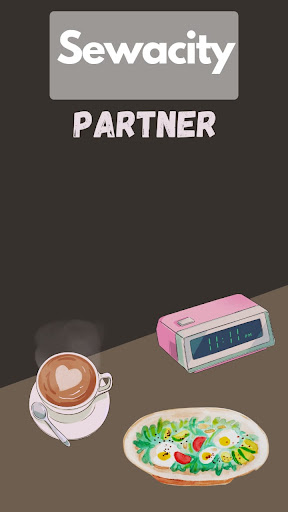 Android application Sewacity Partner screenshort