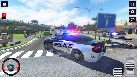 Police Car Cop Driving 2024 3Dのおすすめ画像5