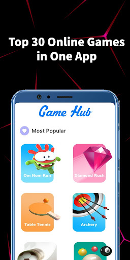 Android application Games Hub - All Games Online screenshort