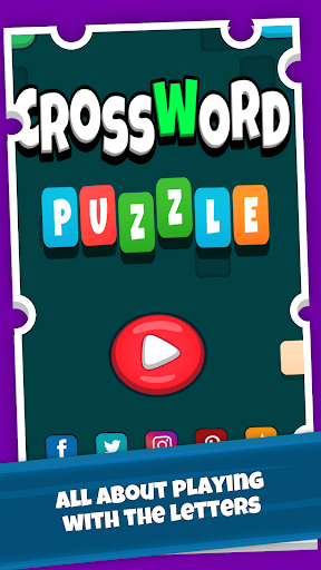 Android application Books Authors Crossword Puzzle screenshort