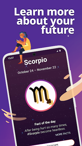 Android application Scorpio Horoscope & Astrology screenshort
