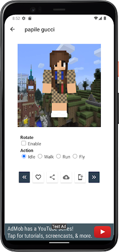 Skin do Papile para Minecraft