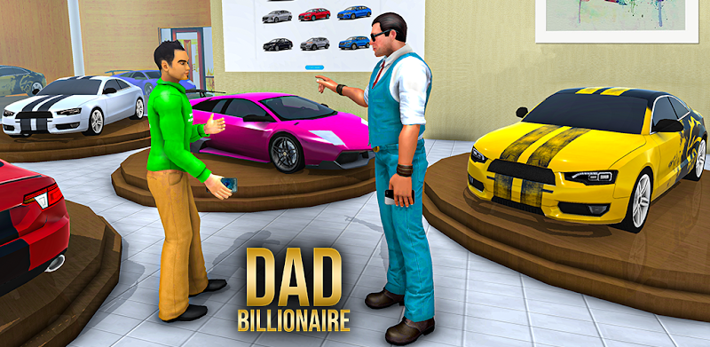 Billionaire Dad Rich Family 3d