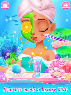 Mermaid Games: Princess Makeup 1.1 APK screenshots 1