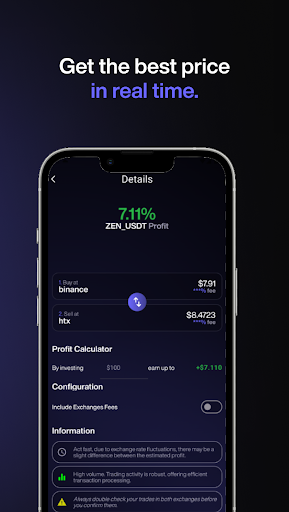CoinPeeker - Crypto Arbitrage screenshot 3