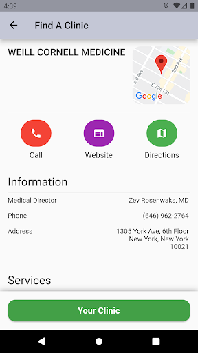 The Fertility App – IVF & IUI Screen 3
