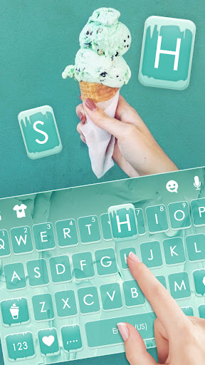 Peppermint Ice Cream Keyboard Screen 2