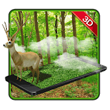 3D Deer Nature Live Wallpaper icon
