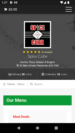 Spice Cube Takeaway