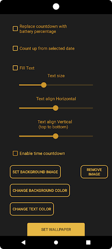 Coundown Live Wallpaper Pro Screen 2