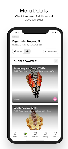 Yogurbella Screen 2