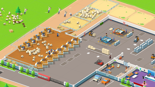 Wool Inc: Idle Manufacturing facility Tycoon Mod APK 0.0.54 (Free buy) Gallery 6