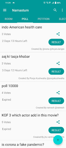 Android application Namastum : Indian Social Media screenshort