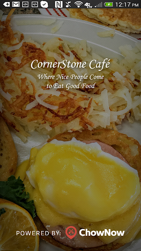 Android application Cornerstone Cafe screenshort