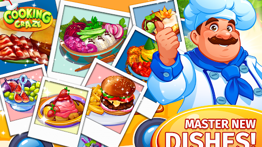 Cooking Craze MOD Apk Hack, Unlimited Money Latest Version Gallery 4