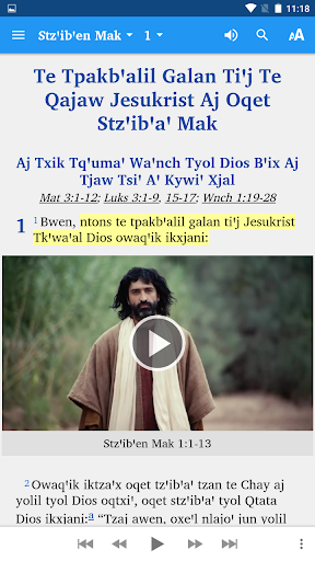 Android application Tektiteko Bible screenshort