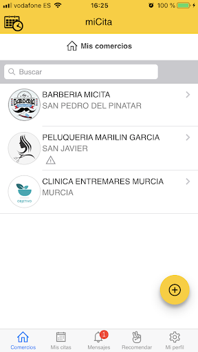 miCita Screen 2