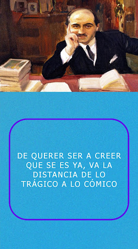 Android application José Ortega y Gasset frases screenshort