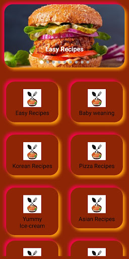 Android application Tasty Recipes and Baby Food screenshort