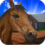 Farm Horse  Derby Racing Game icon