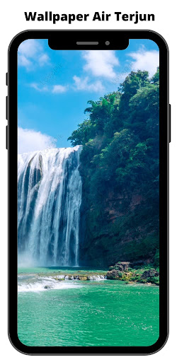 Wallpaper Air Terjun Indah