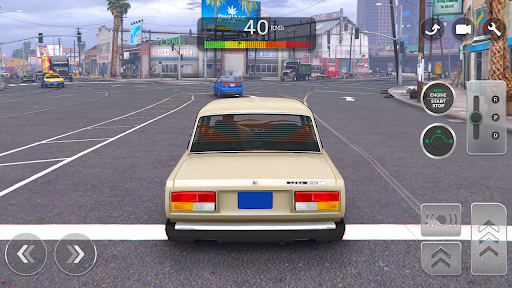 Village Driver VAZ 2107 Soviet Screen 2