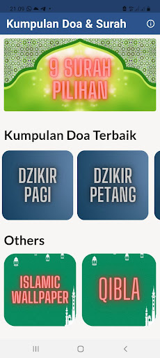 Pratinjau aplikasi